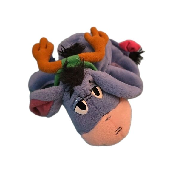 Mattel Disney Eeyore Moose Ears Bean Bag Plush Toy Pre-owned 6.5" Kids Toy Pooh - Picture 1 of 5